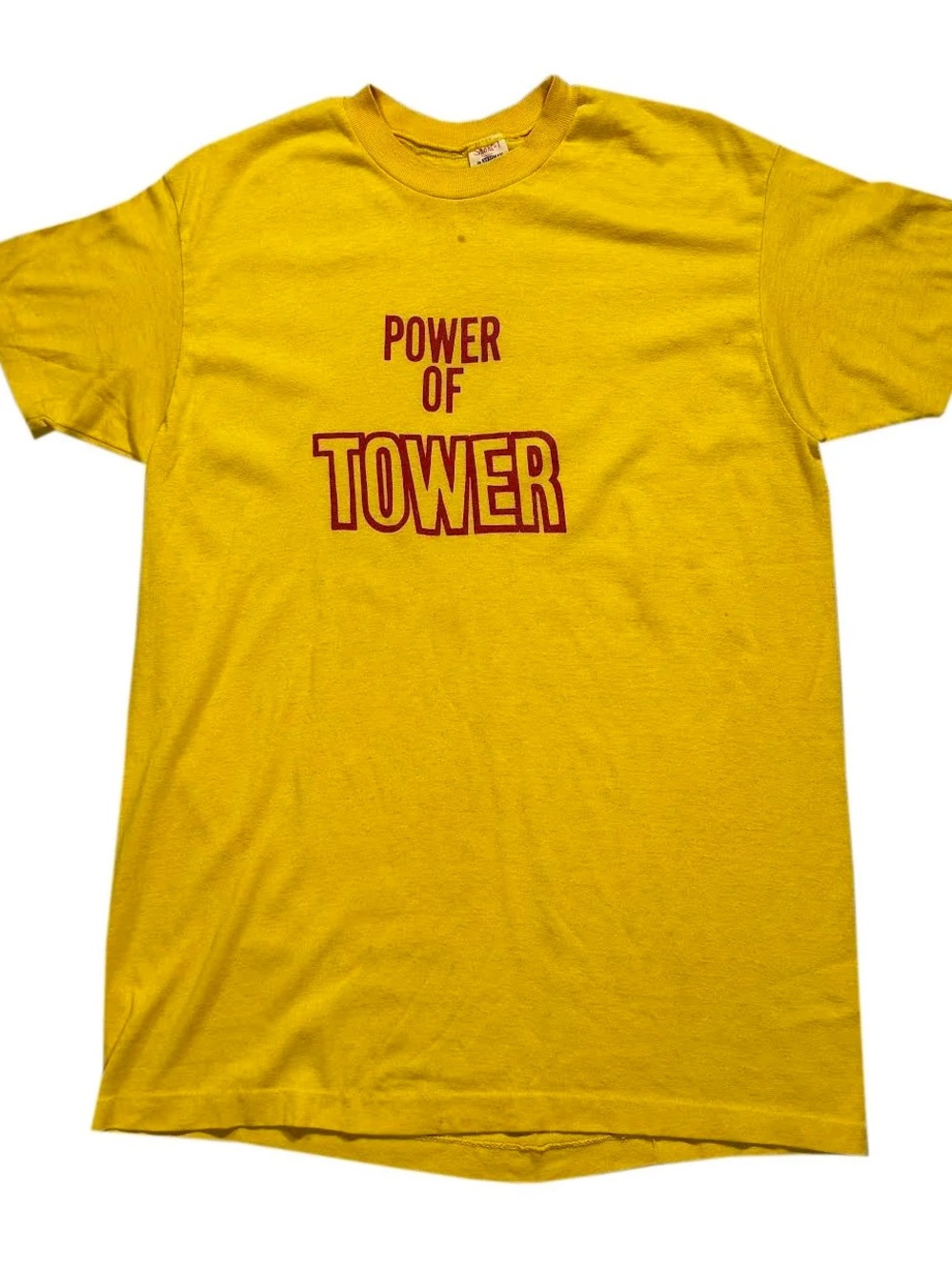 Vintage Power Of Tower Records T Shirt (Size XL)